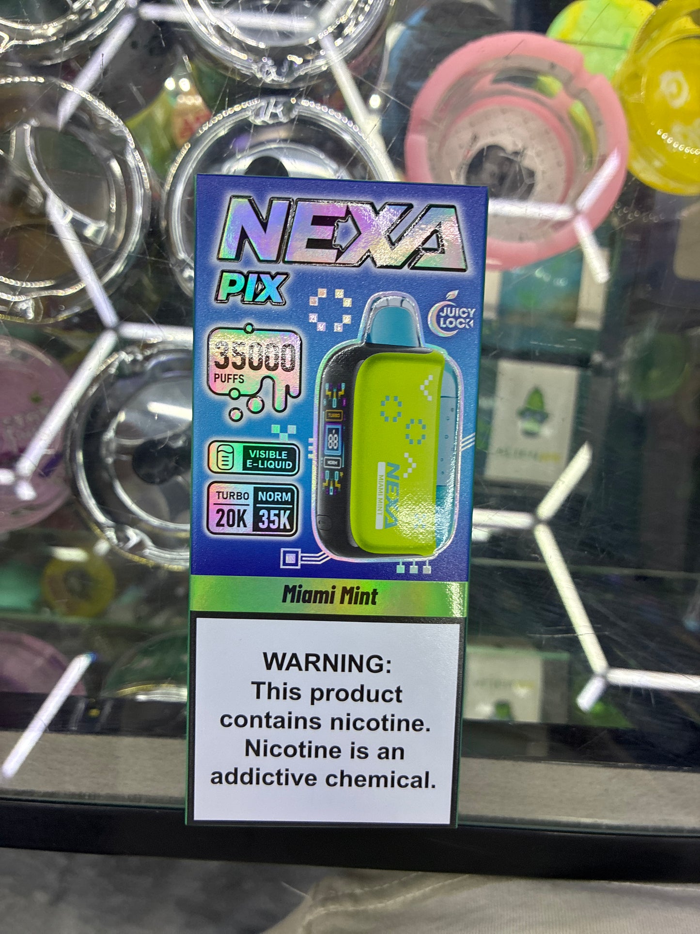 Nexa pix 35k puffs Miami mint