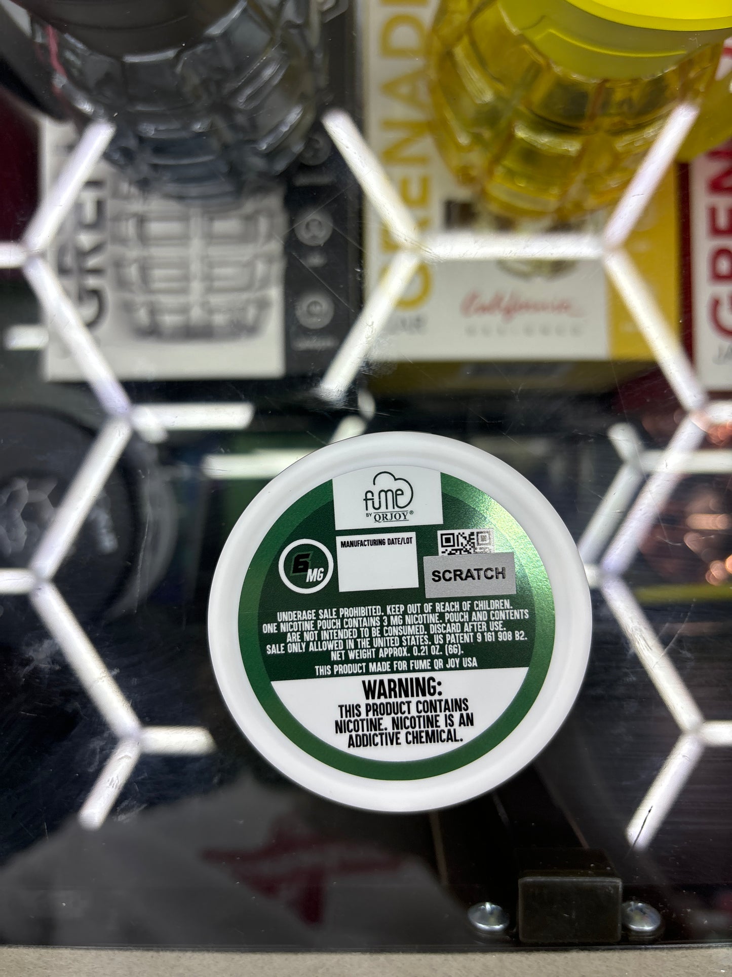 Fume nicotine pouches, peppermint 6mg 20 pouches