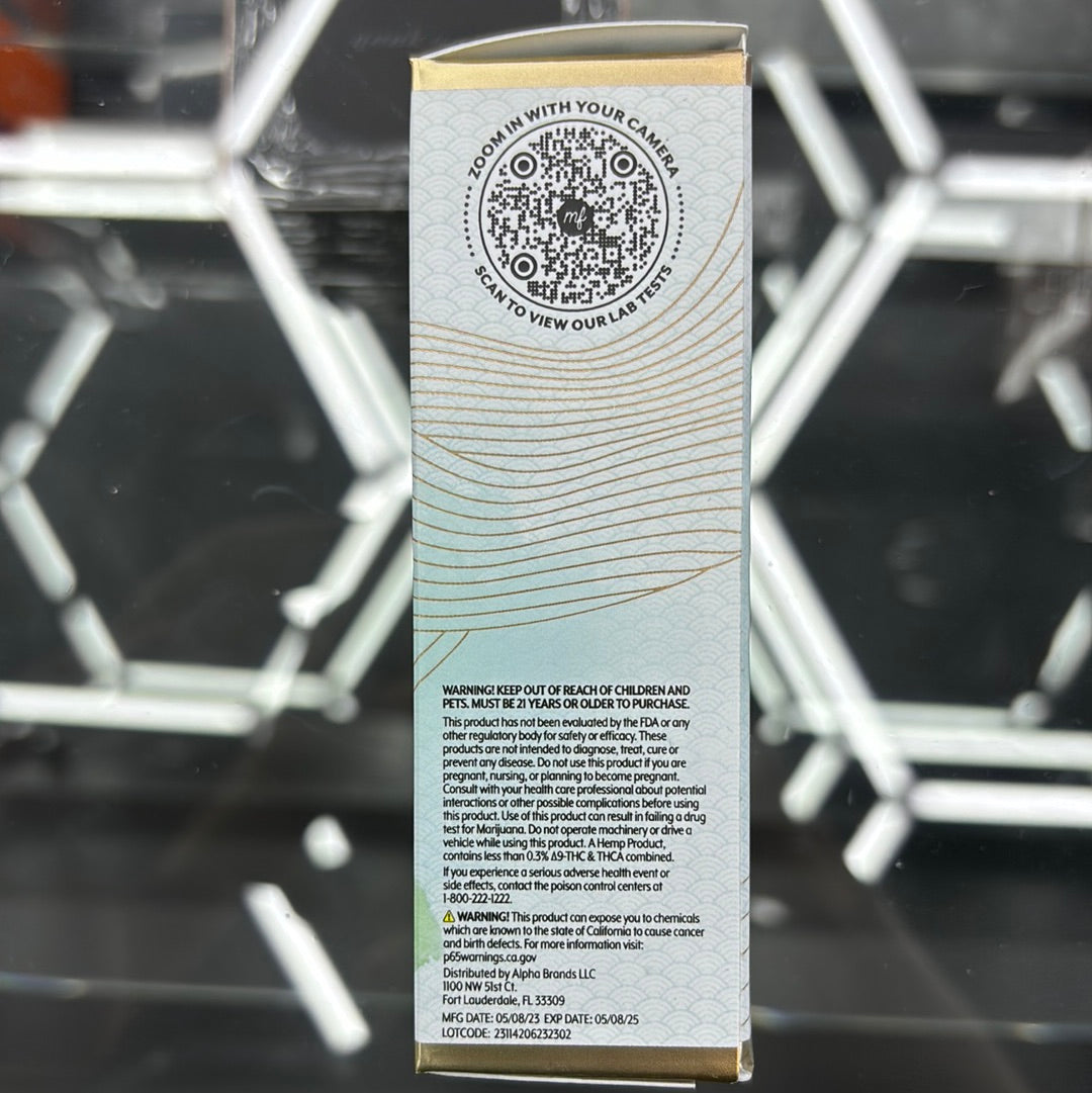 Mellow fellow wellness the momentum blend cbd 1.500mg