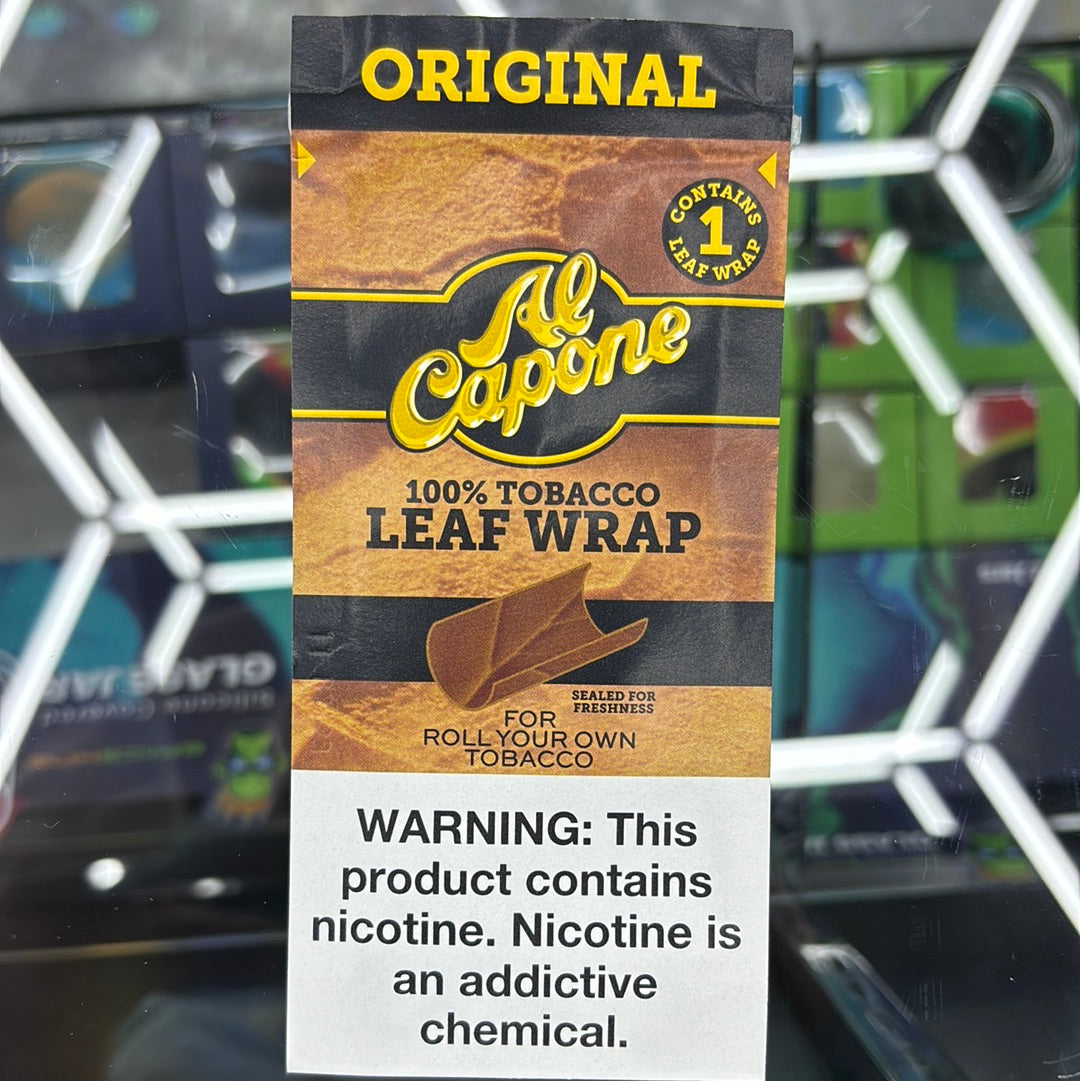 Al Capone original leaf wrap
