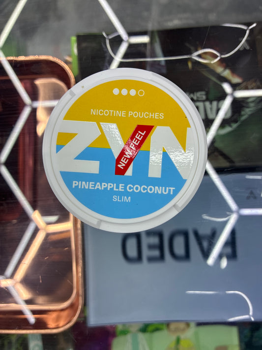 ZYN pineapple coconut strong slim