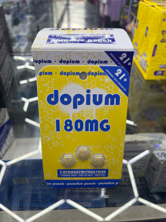 Dopium 7-hydroxymitragine 180MG  paradise punch
