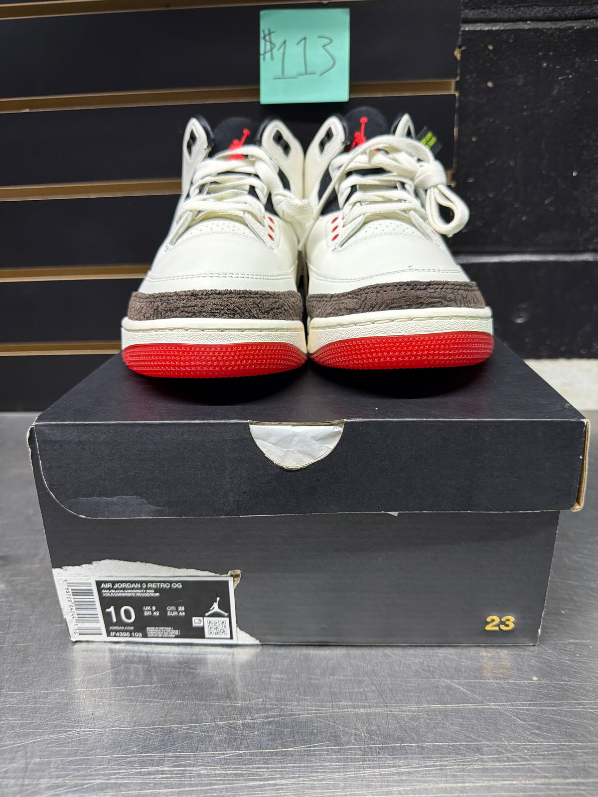Jordan 3 Retro Worlds Best Dad Size 10
