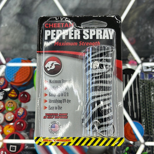 Pepper spray zebra