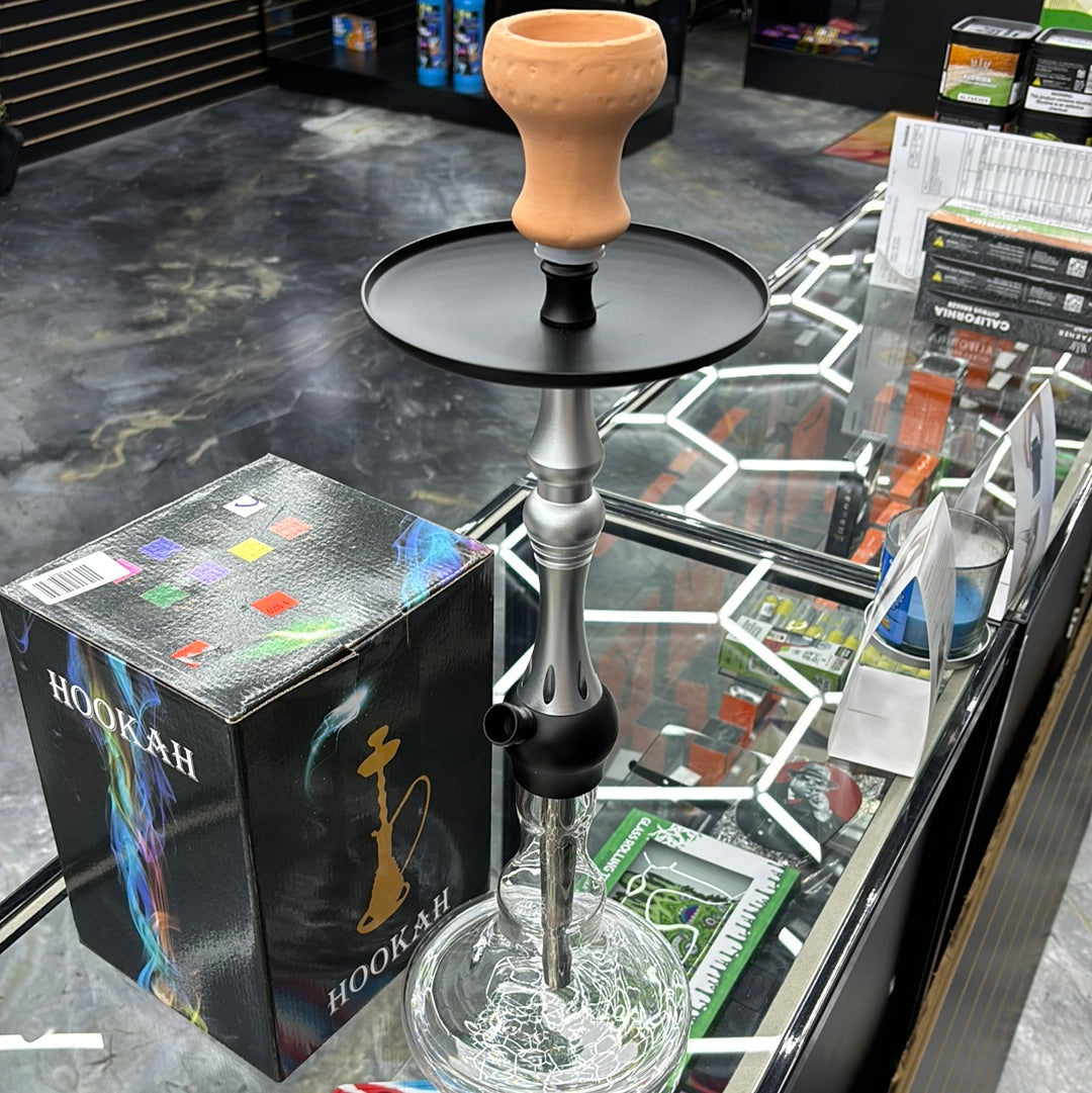 Silver hookah medium