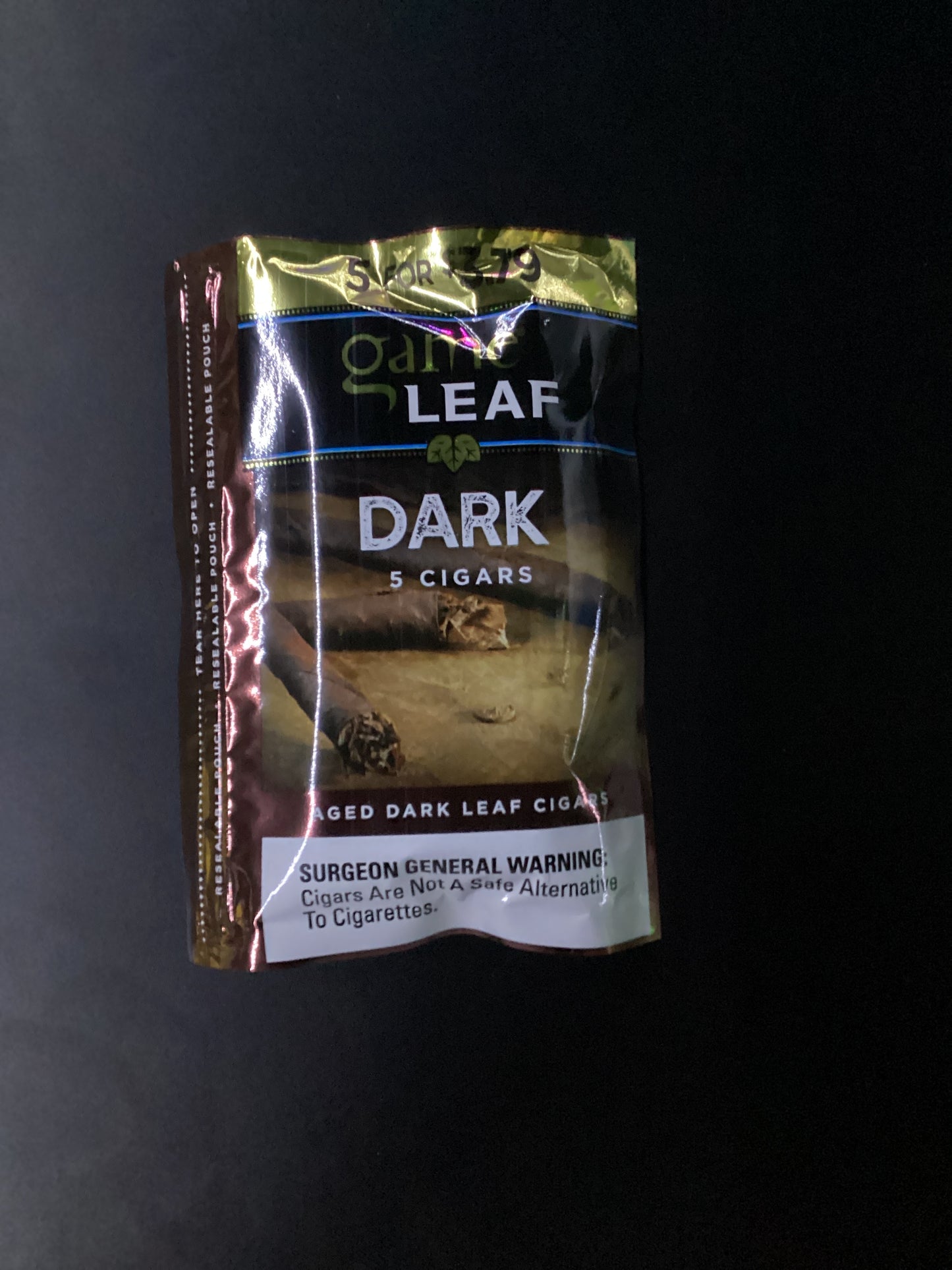 Game leaf 5 pack dark