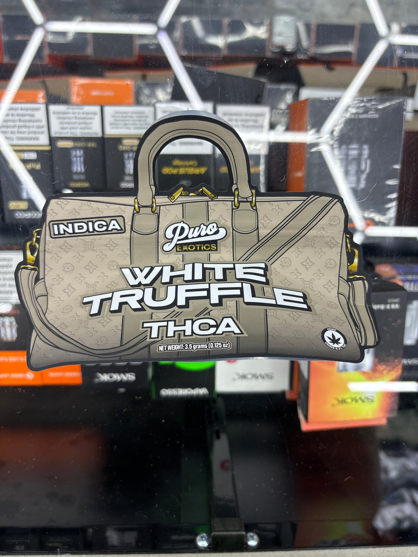 Puro thca flower white truffle 3.5 G Indica
