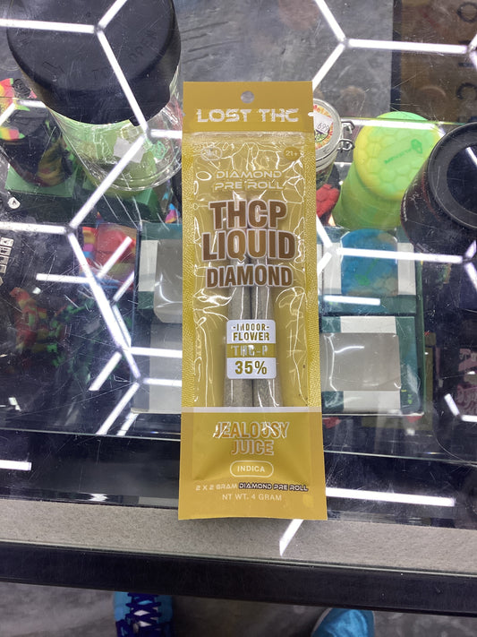 Lost thc-p pre-rolls, thcp liquid diamonds jelousy juice indica