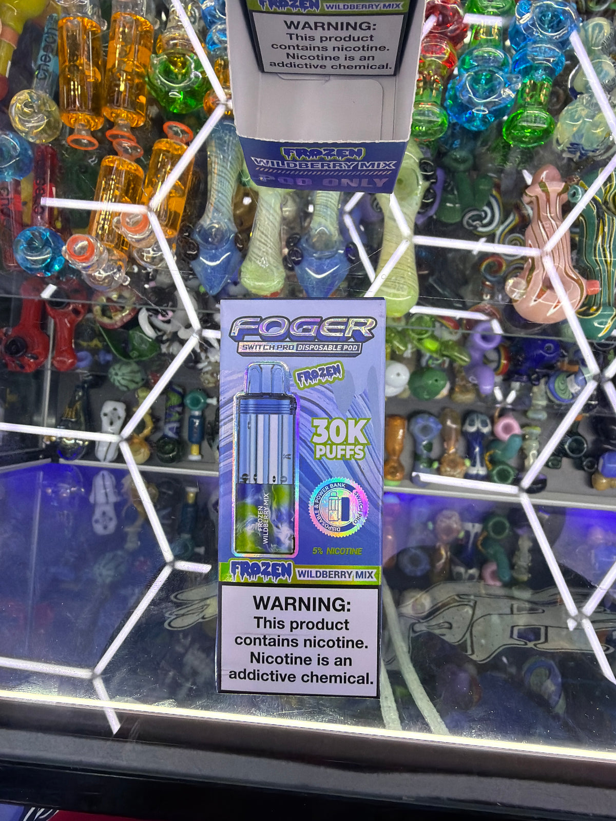 Fogger switch pro disposable pod 30k puffs Frozen Wild berry mix