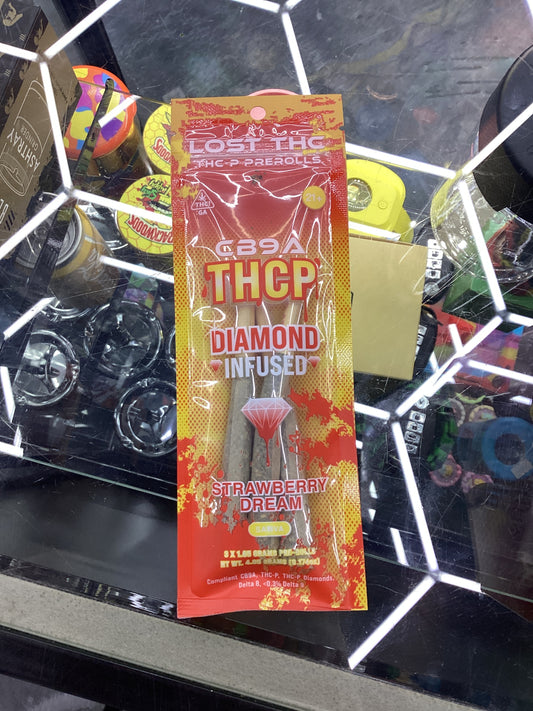 Lost thc thc p 3 pack pre rolls strawberry dream sativa
