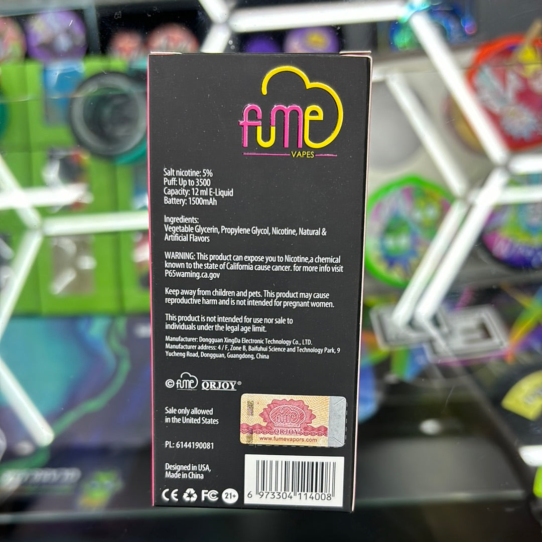 Fume infinity, strawberry banana