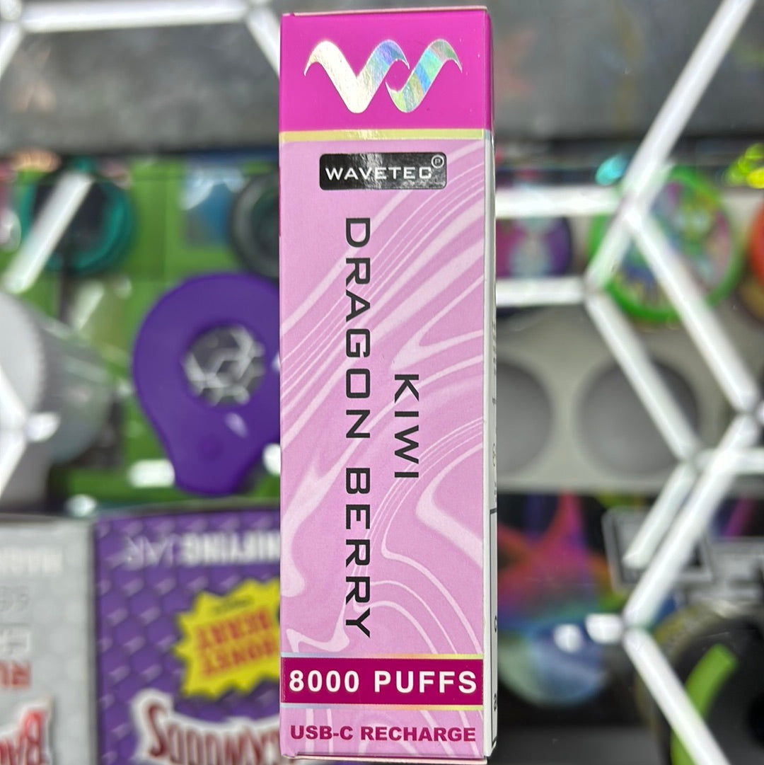 Wave kiwi dragon berry, 8000 puff