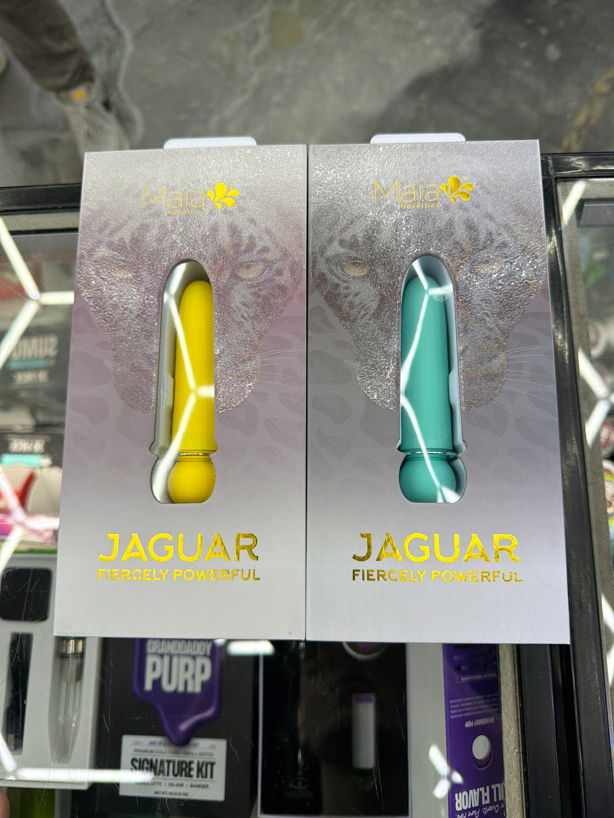 Maia Jaguar Powerful Rechargeable Super-Charged Vibrator, 10 Vibration Functions, 4 Inches Long