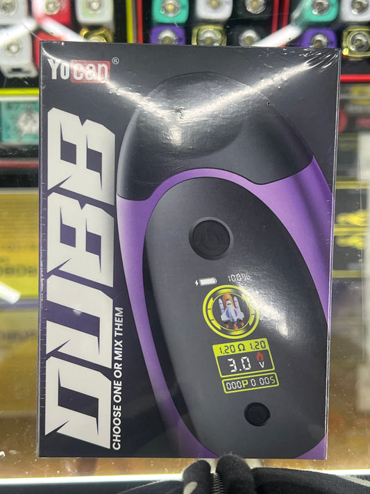 Yocan Dubb 510 Threaded Dual Cartridge Vaporizer purple