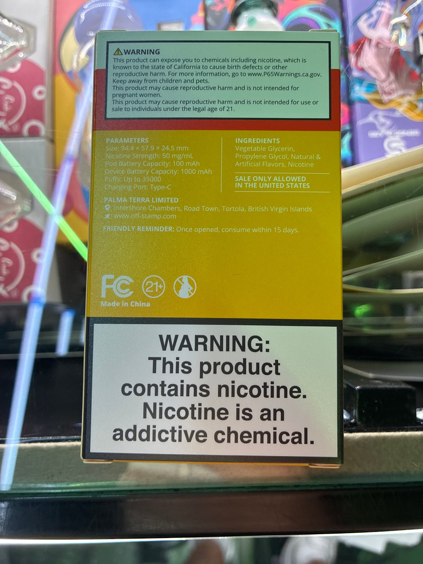 Off stamp vanilla kit 35k