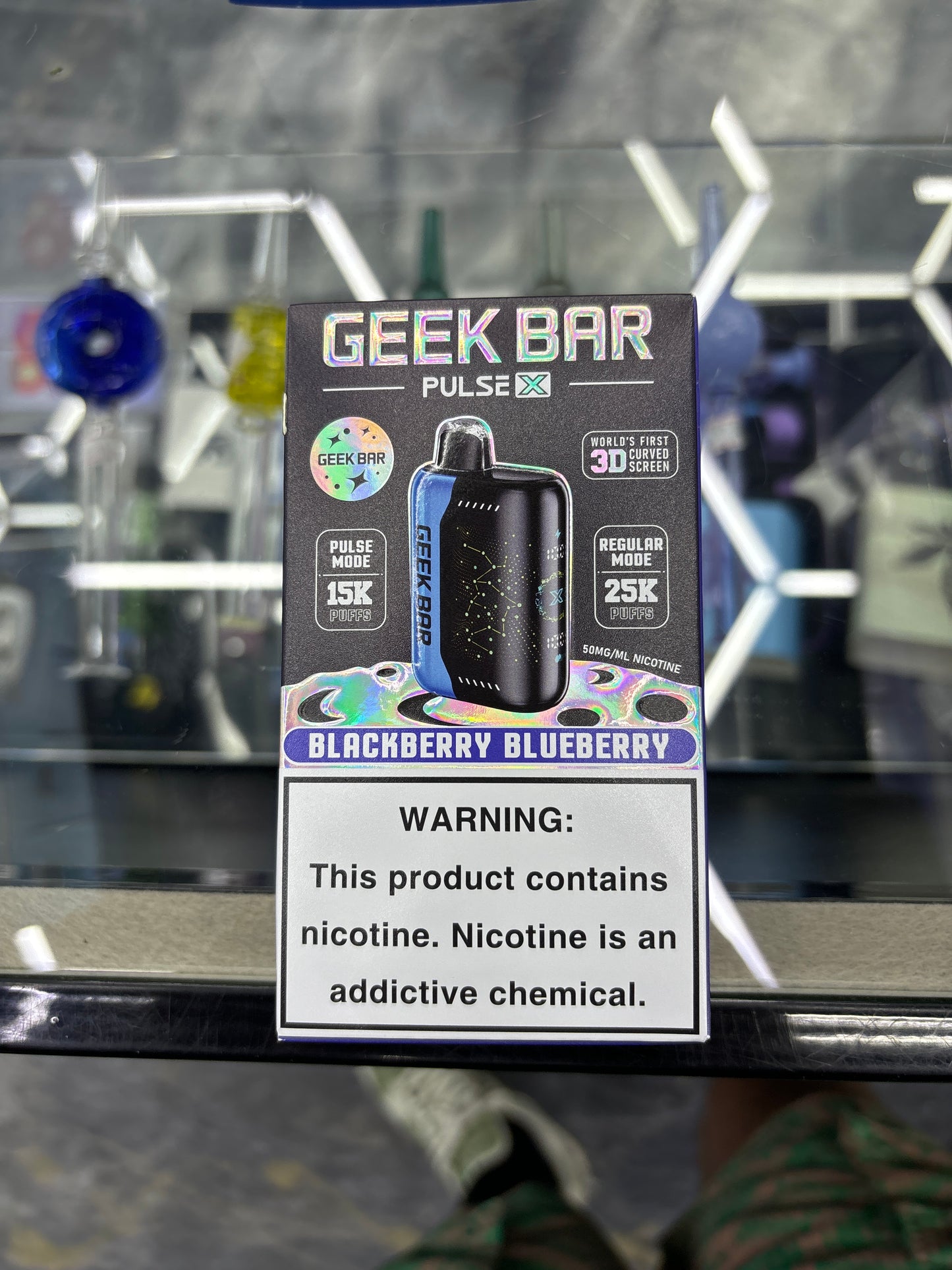 Geek bar pulse blackberry blueberry