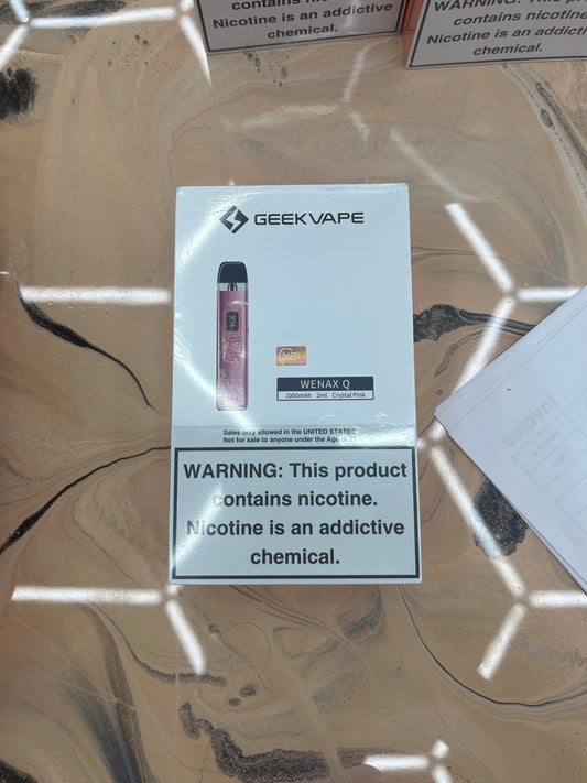 Geekvape wenax q crystal pink
