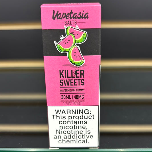 Vapetasia killer sweets, watermelon gummy 48MG