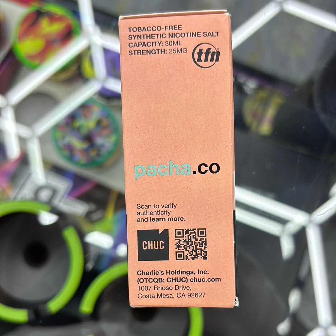Pacha white peach ice 25M salt mix