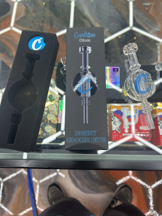 Cookies glass nectar collector honey cookie bite
