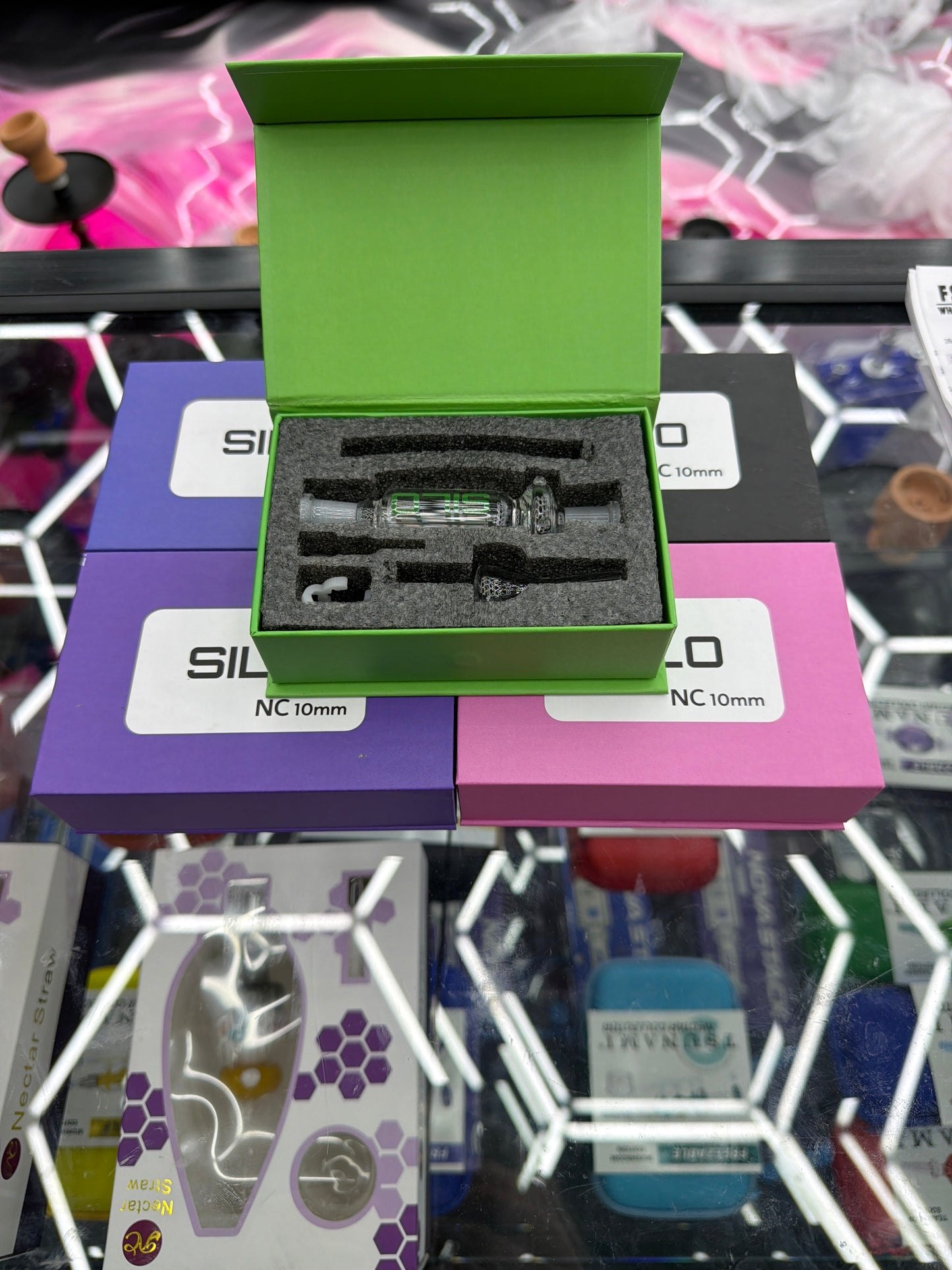 Silo Nectar Collector 10mm blue