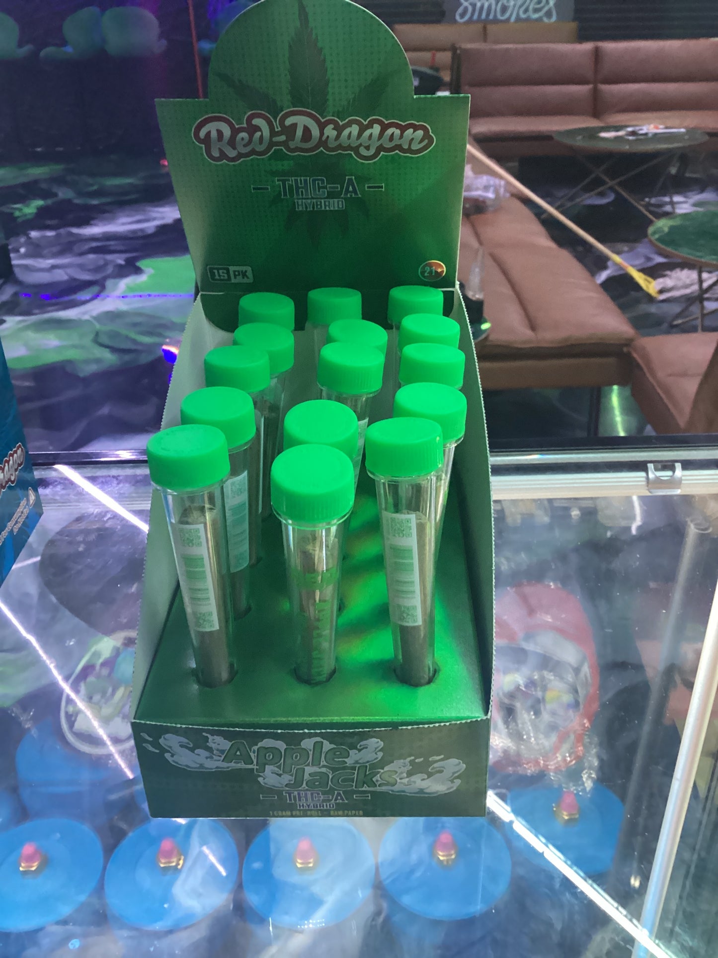 Red dragon the a 1 gram pre roll apple jacks, hybrid