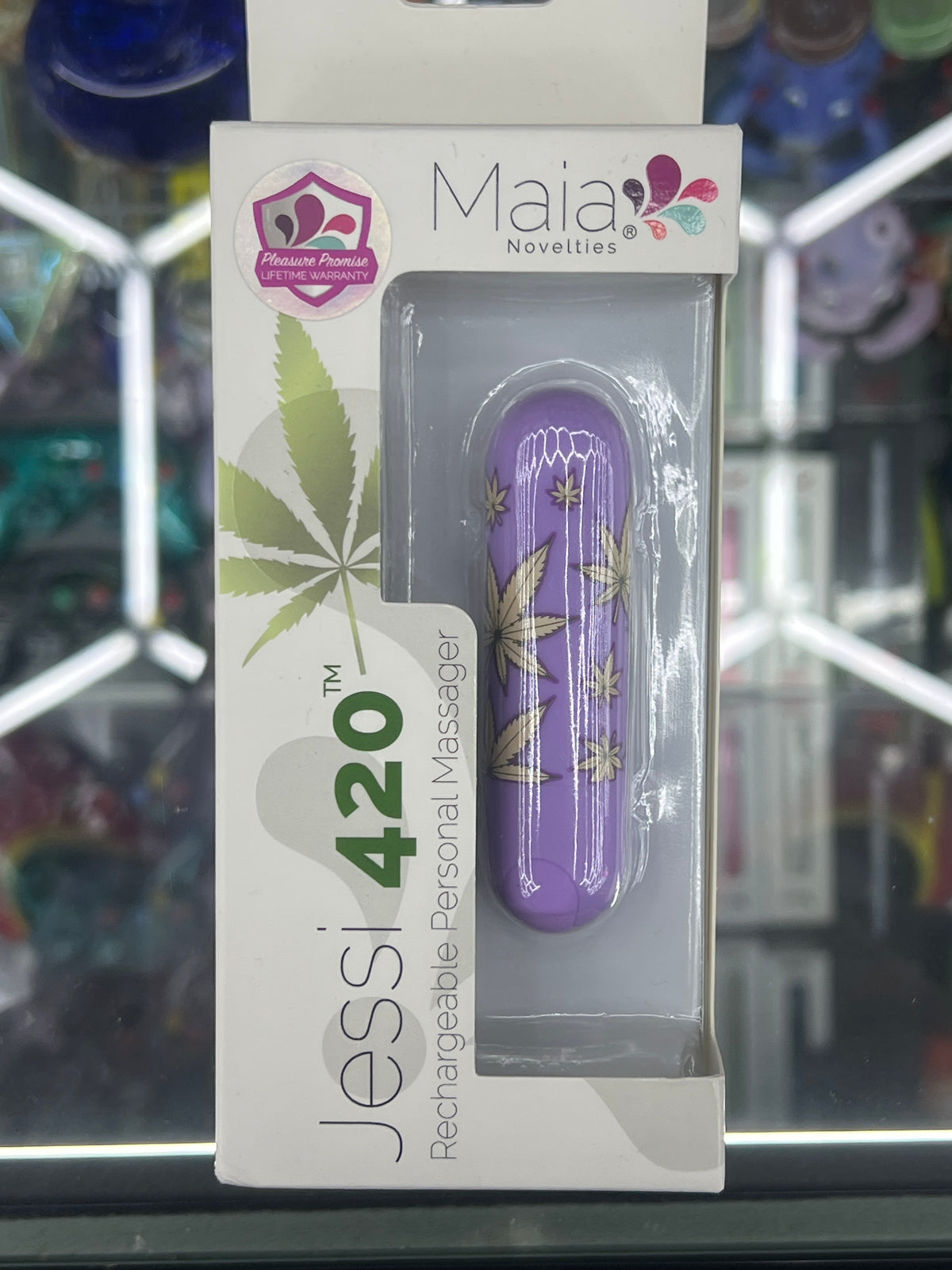Maia novelties vibrator jessi 420 purple
