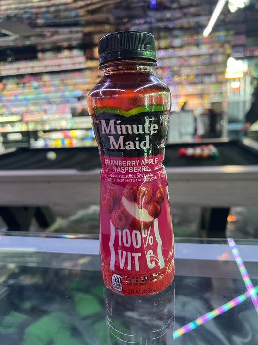 Minute Maid cranberry apple raspberry juice 12fl oz