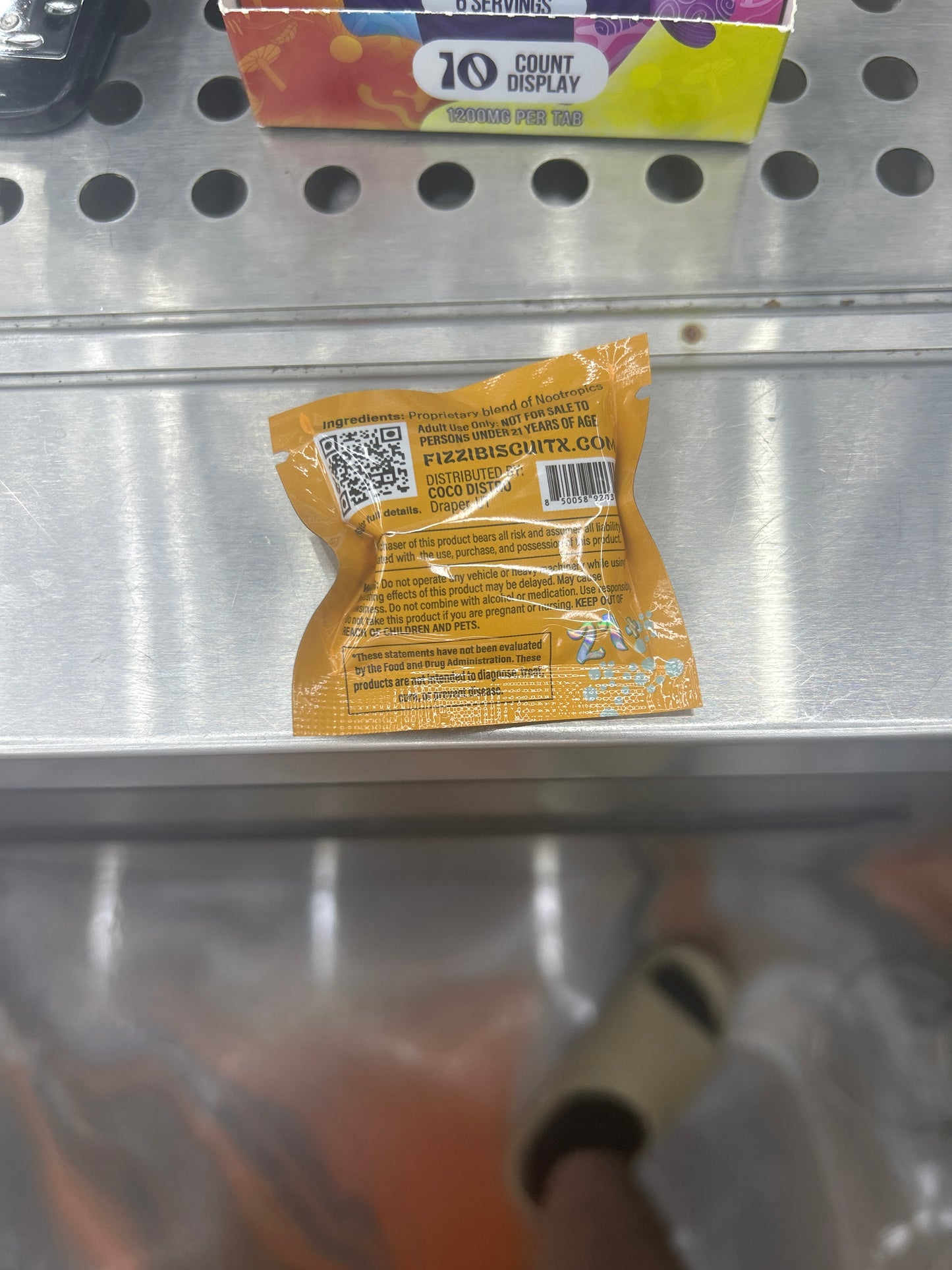 Fizzy biscuitx orange pineapple