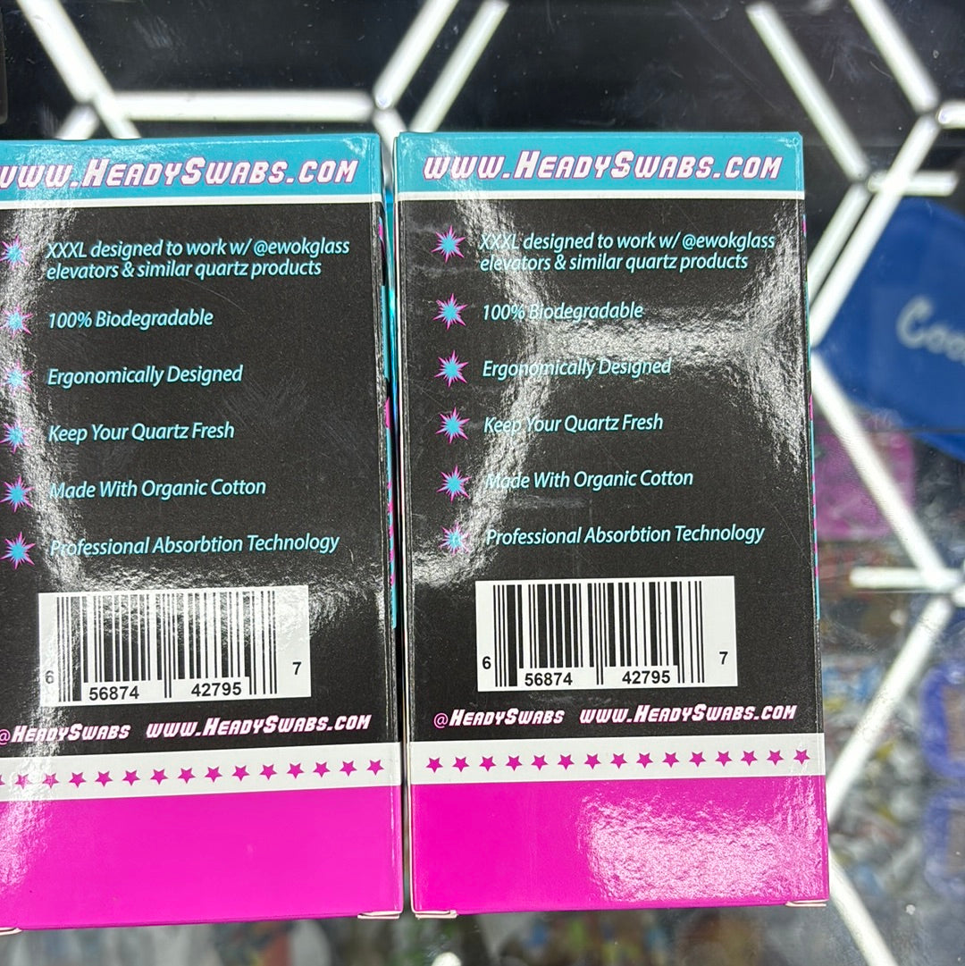 Heady swabs, evoke elevator swab