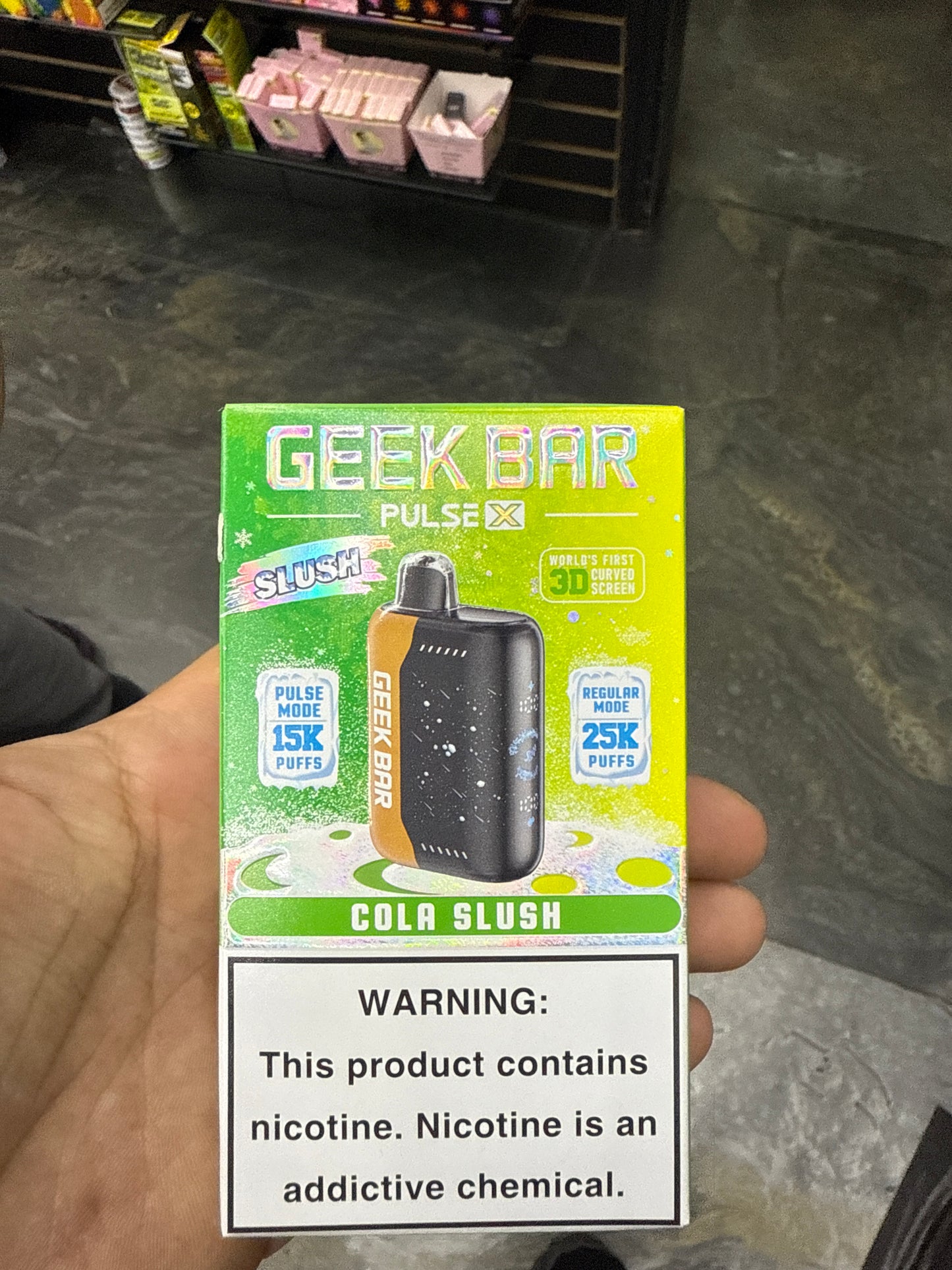 Geek bar pulse x cola slush