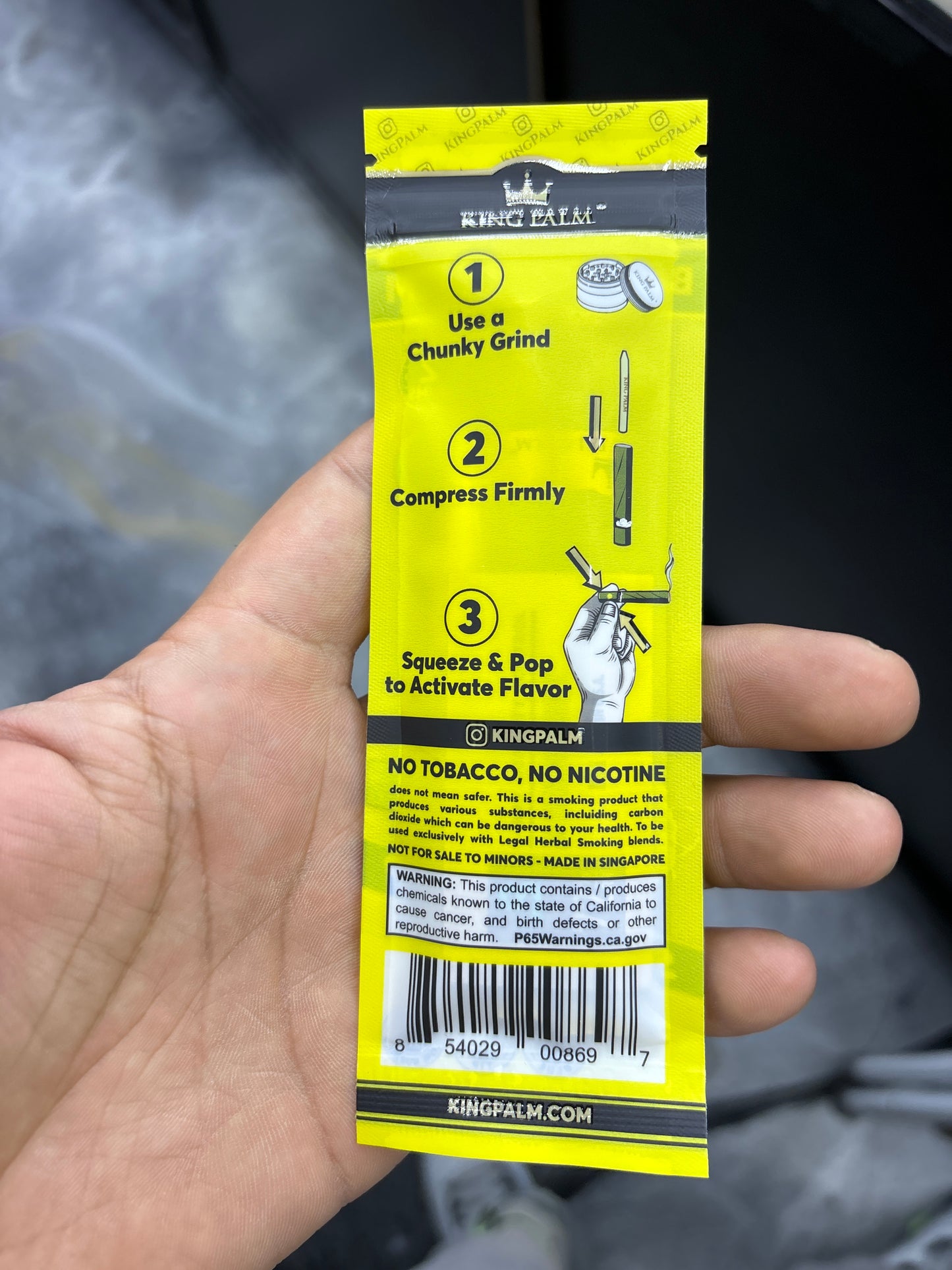 King palm banana cream 1.5g each