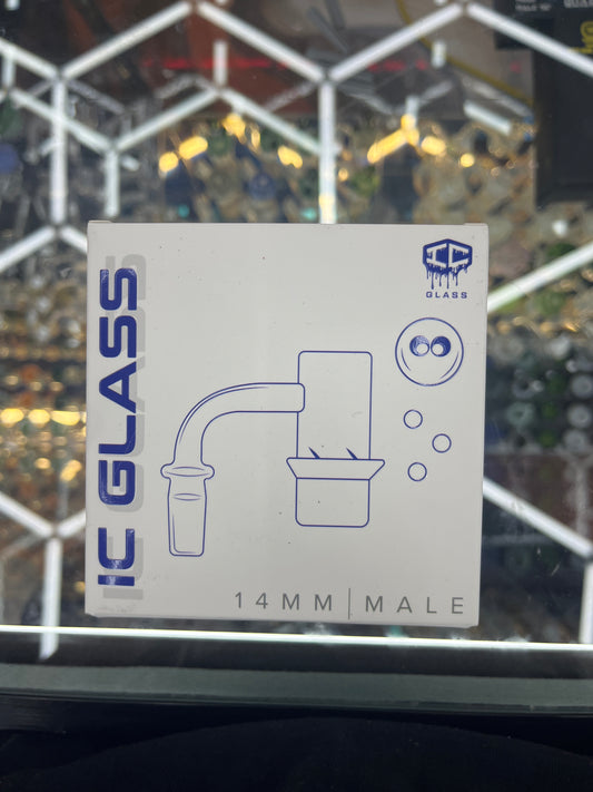 Ic glass 14mm male banger