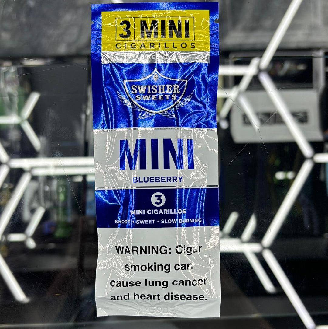 Swisher sweets mini blueberry 3mini cigarillos
