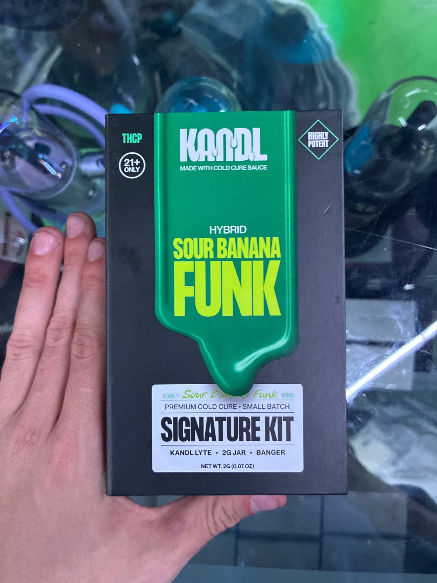 Kandl signature kit concentrate vaporizer sour banana funk hybrid