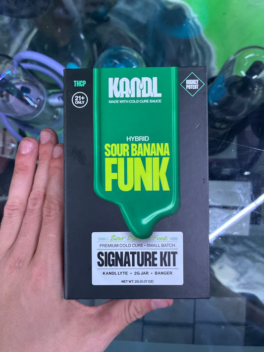 Kandl signature kit concentrate vaporizer sour banana funk hybrid