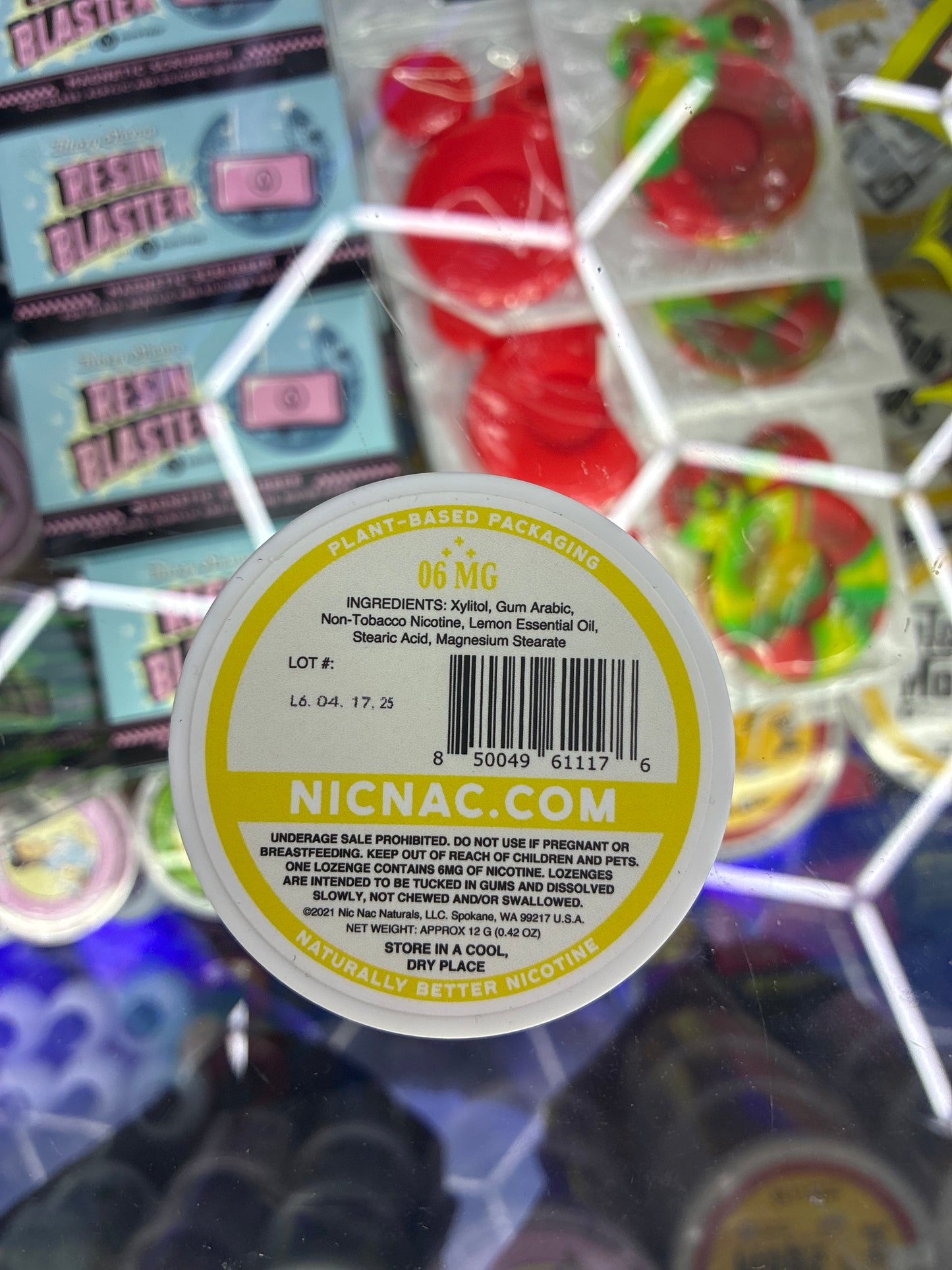 NICNAC NATURALS 15ct 06mg Lemon
