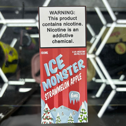 Ice monster, strawmelon apple 6MG