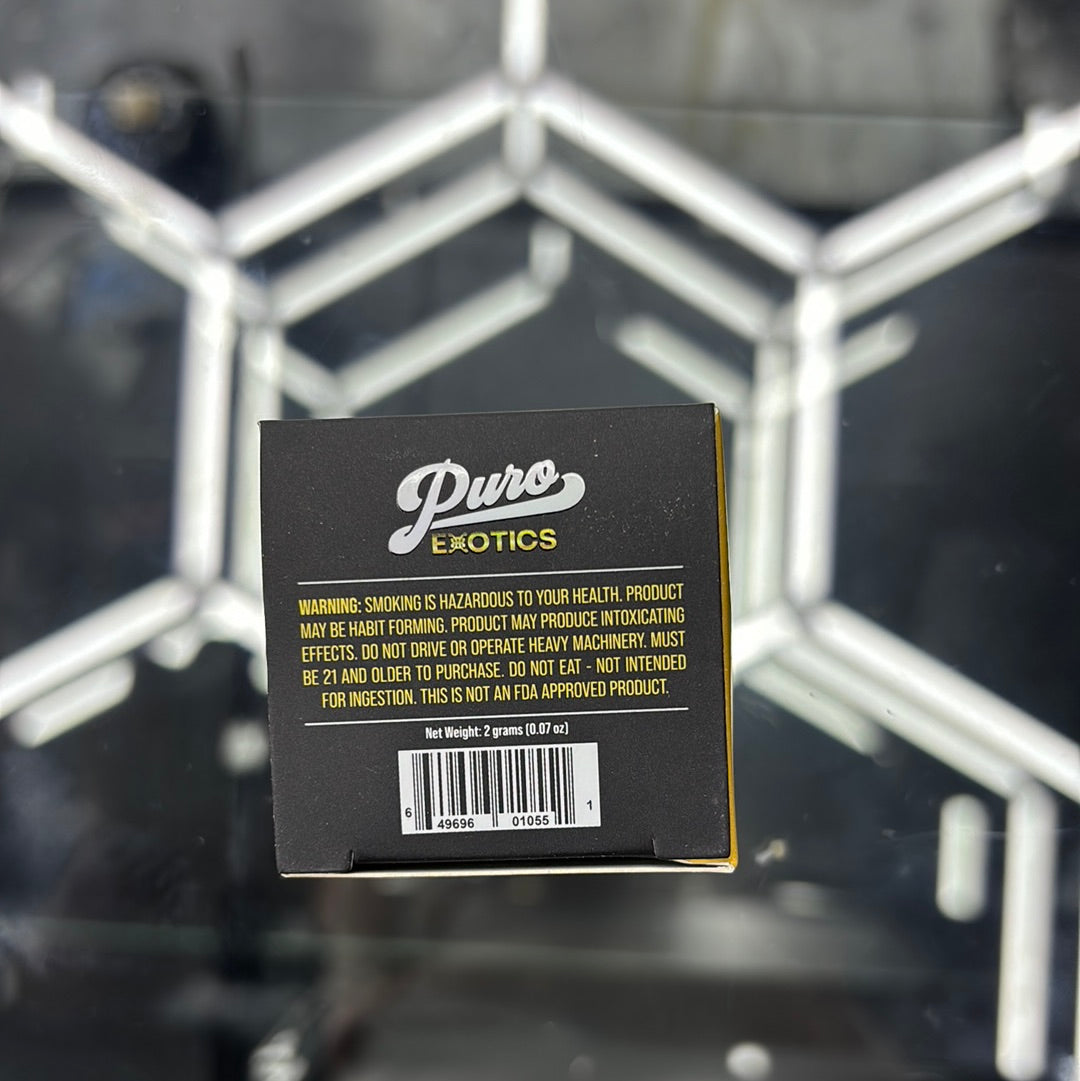Pure THC eight diamonds exotics lemon cherry gelato 2g