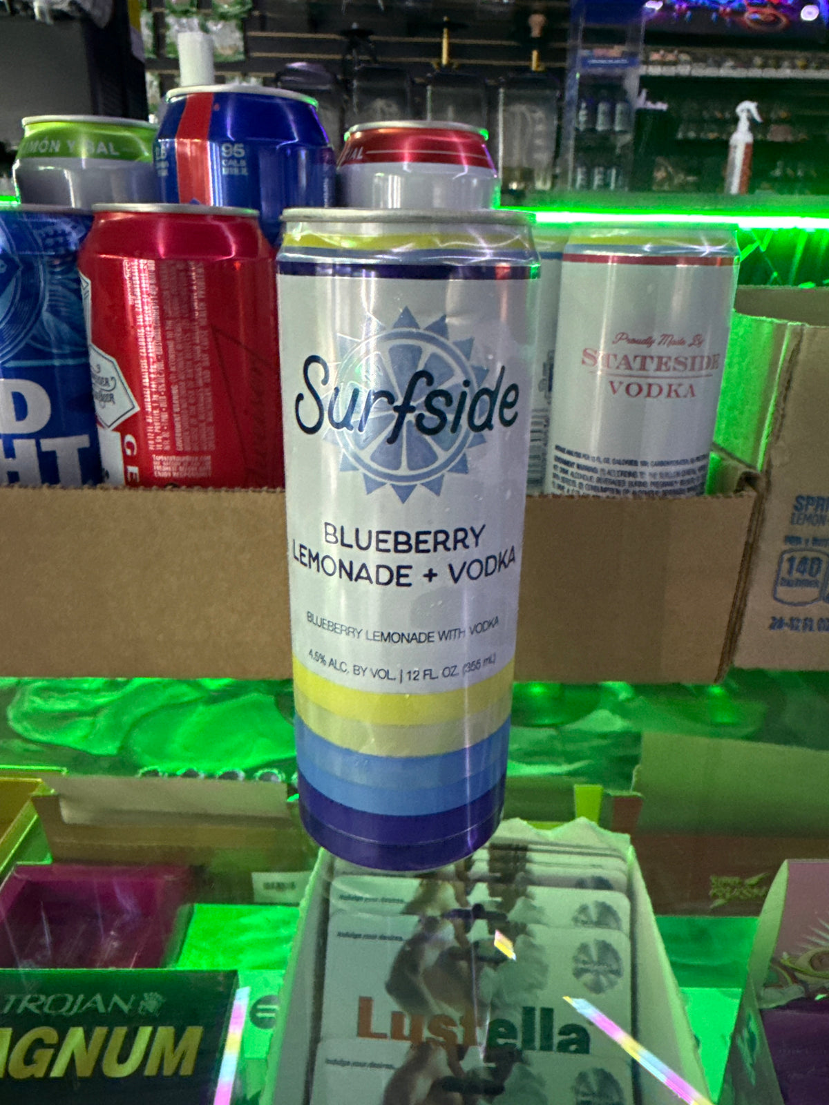Surfside Blueberry Lemonade + Vodka