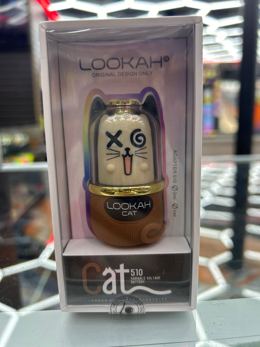 Lookah cat battery chocolate brown