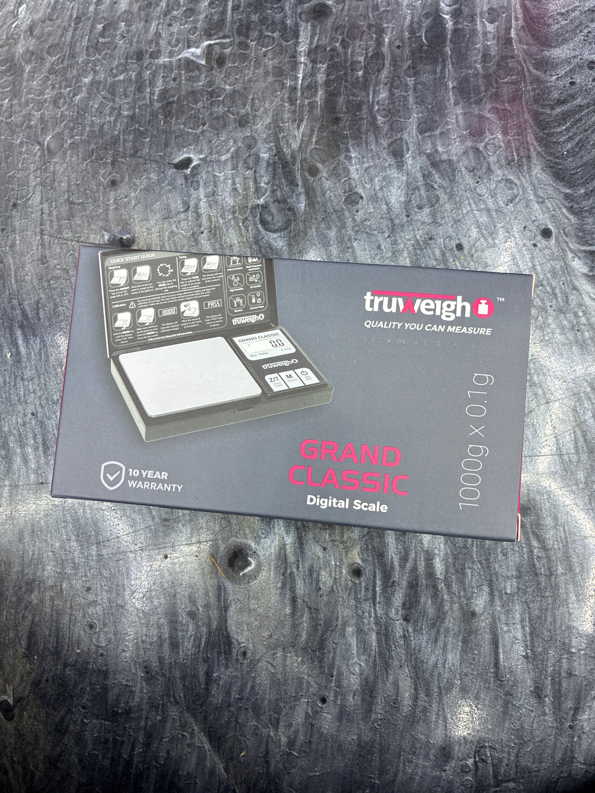 Truweight grand classic digital scale 1000g x 0.1g