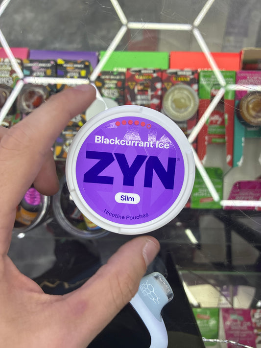 (ZYN blackcurrant  ice slim