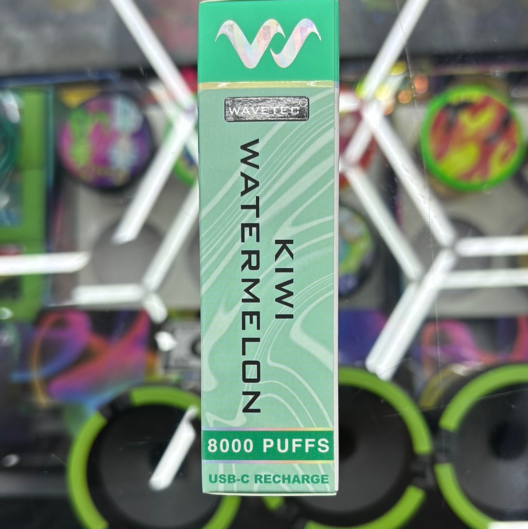 Wave kiwi, watermelon, 8000 puffs