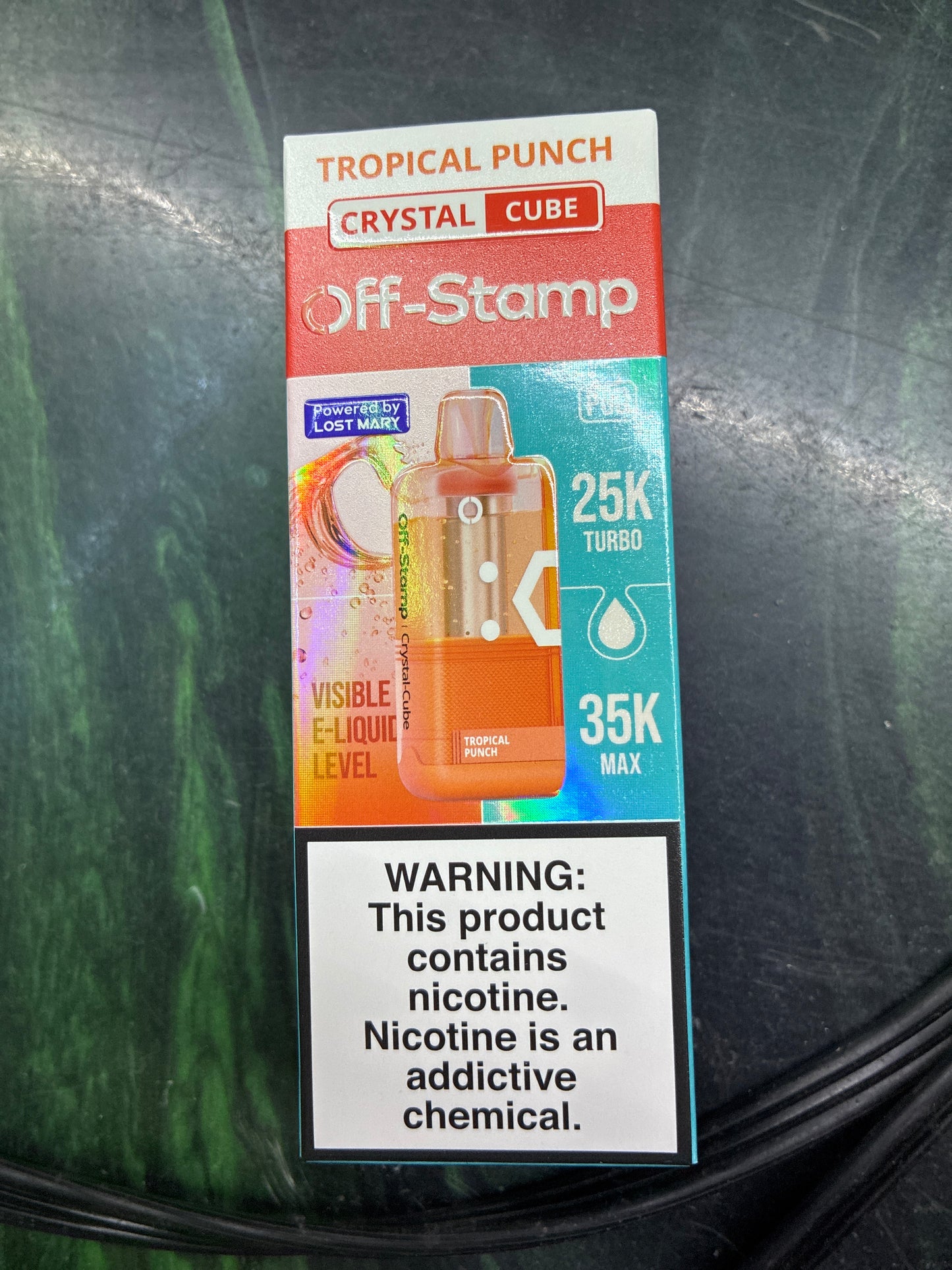 Off stamp tropical punch pod 35k