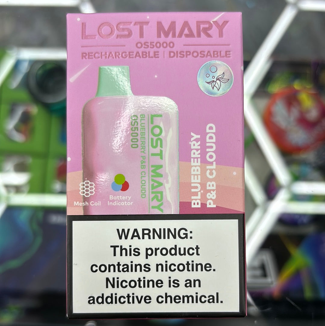 Lost Mary blueberry p&b cloudd
