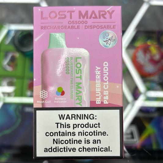Lost Mary blueberry p&b cloudd