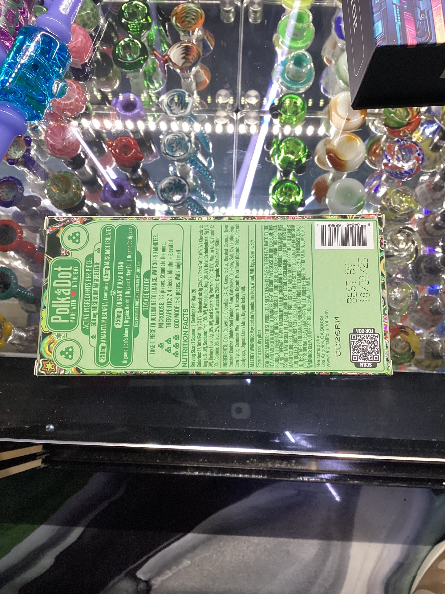 Polk a dot mushroom magic blend chocolate maui coconut twist 10,000mg 20 ct