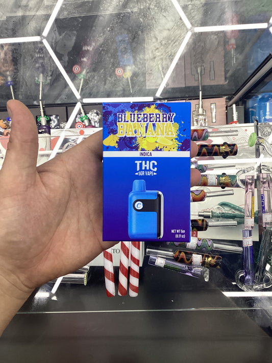 Cookies blueberry banana THC a 5G vape indica