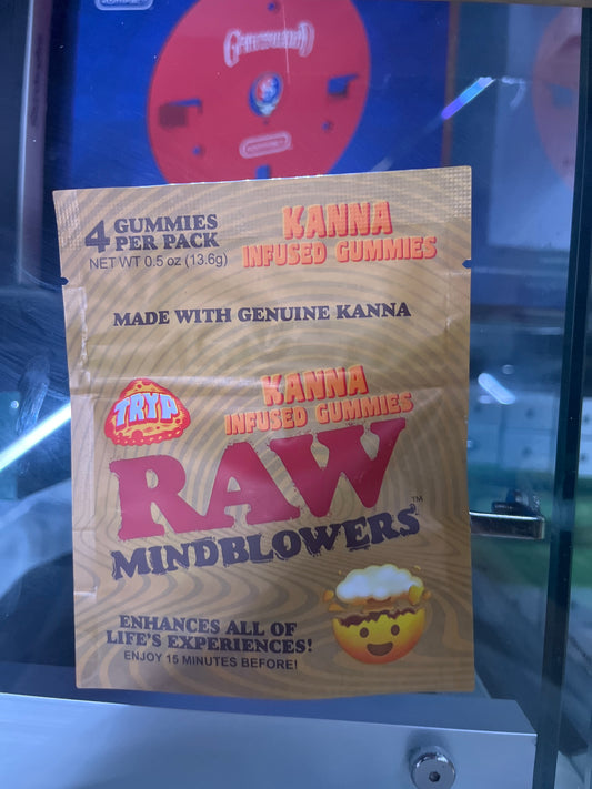 Raw tryp kanna infused gummies